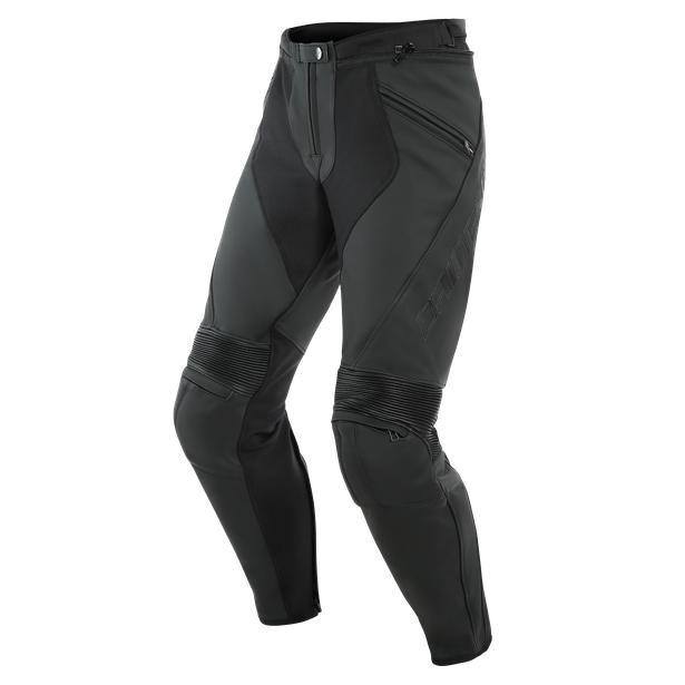 Pony 3 Motorrad Lederhose - Schwarz - 46 48 - unisex