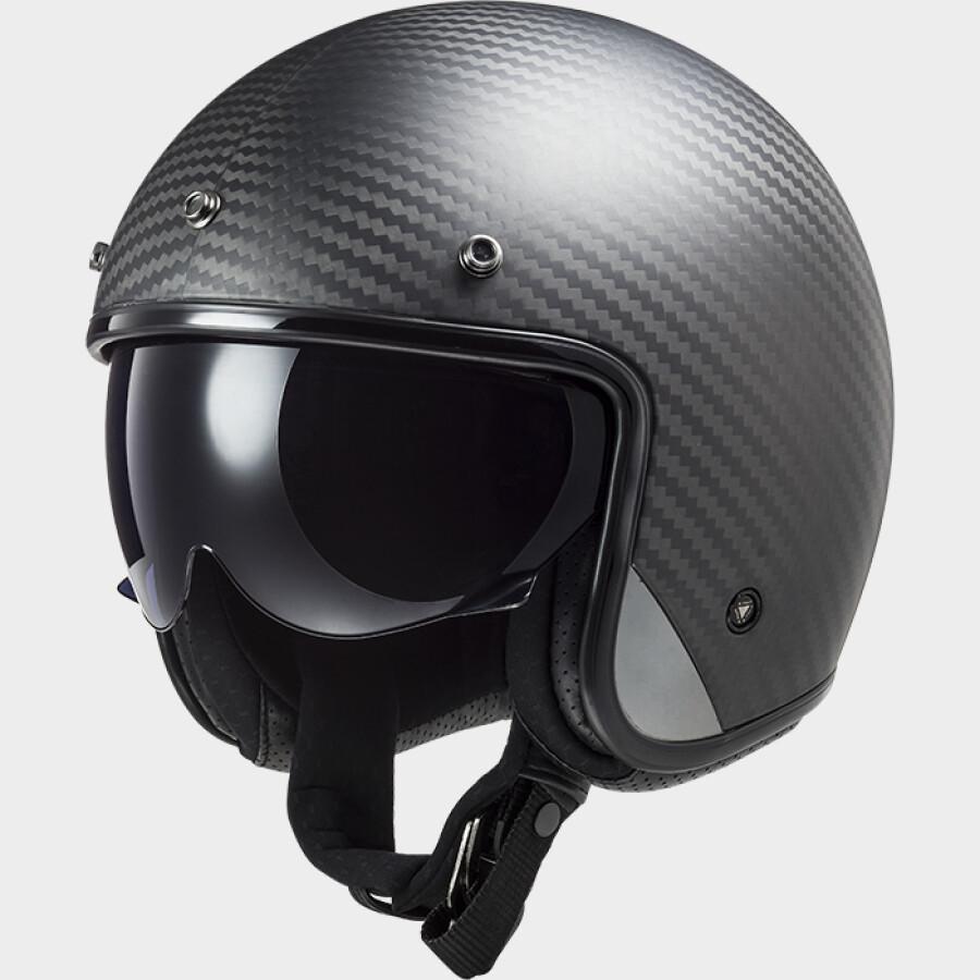 OF601 BOB II CARBON SOLID Jethelm