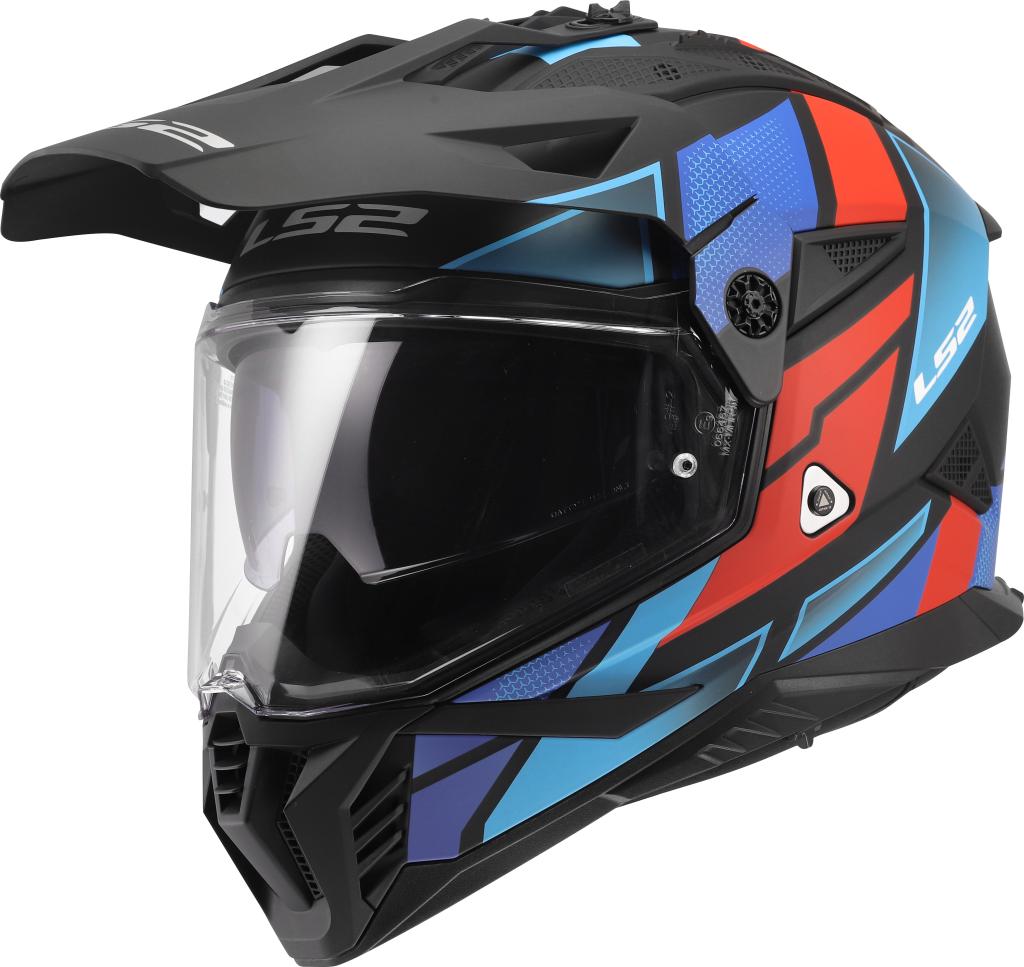 LS2 MX702 Pioneer Ii Block Endurohelm