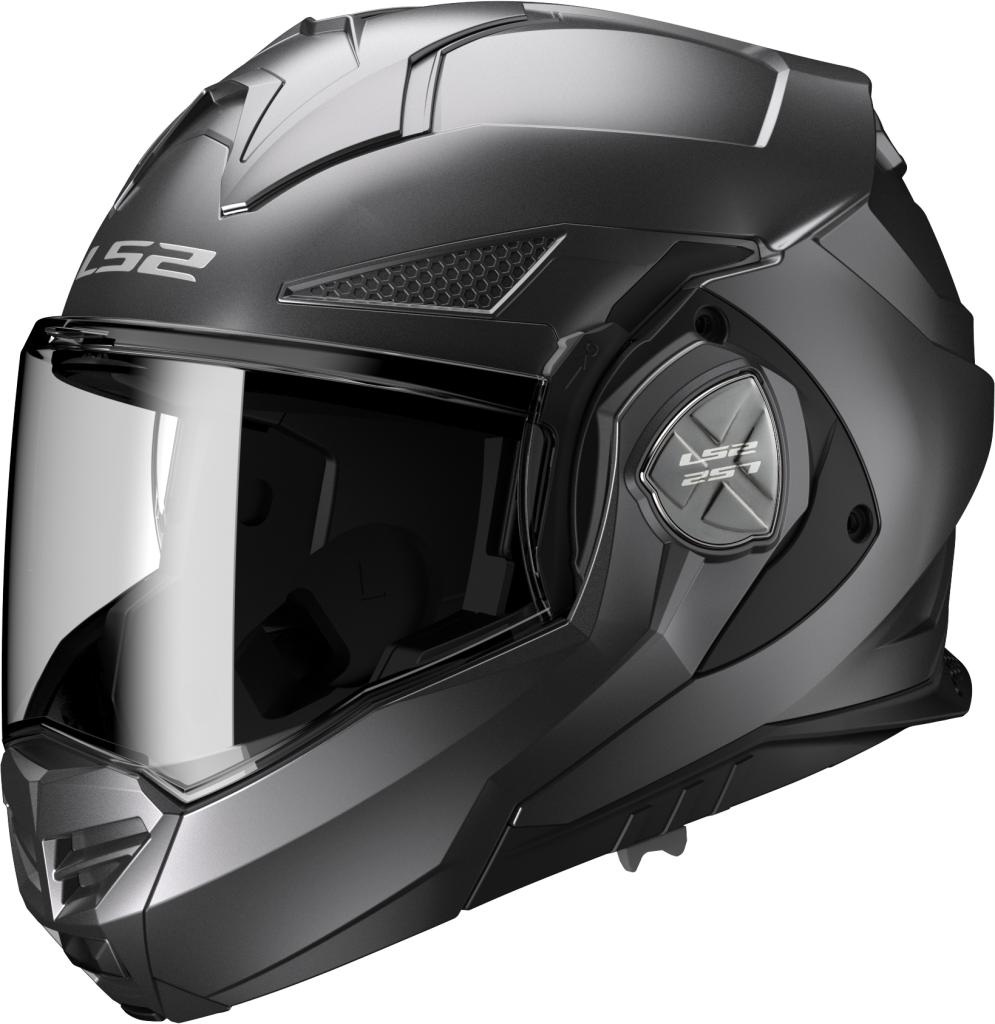 Adventurehelm FF901 ADVANT X Solid Matt Titanium-Schwarz