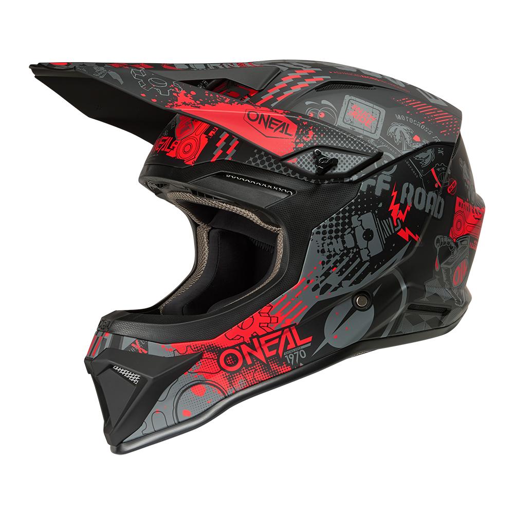 Matte Black/Red