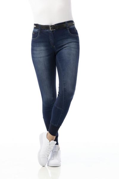 EQUITHÈME TEXAS JEANS WITH SILICONE FULL SEAT Breeches