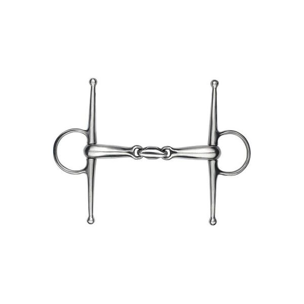 FEELING toggle snaffle Anatomic satin-finished stainless steel