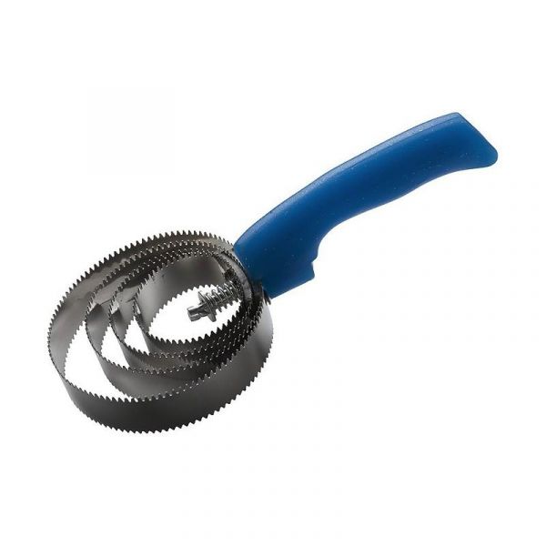 HIPPOTONIC Round spring curry comb with glitter handle