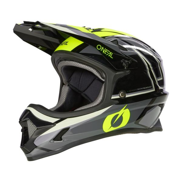 ONEAL SONUS SPLIT V.23 YOUTH downhill helmet black-neon yellow L