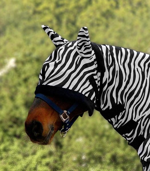 WALDHAUSEN Maschera per mosche Zebra