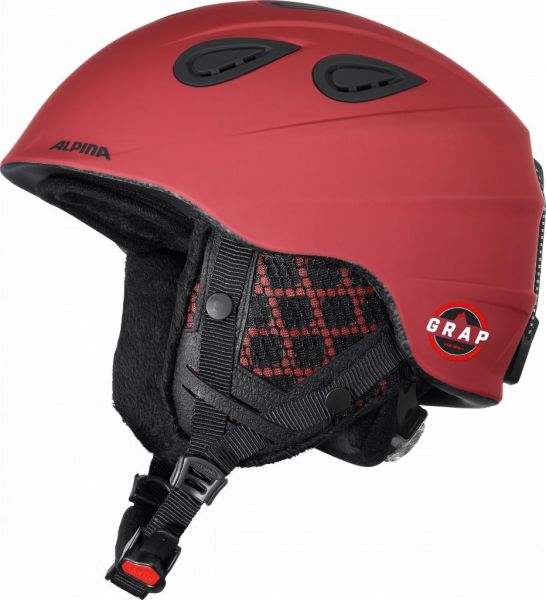 Dusver Vertellen roze ALPINA GRAP 2.0 LE ski helmet
