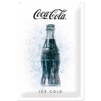 BLECHSCHILD Coca Cola Ice Cold 20x30cm