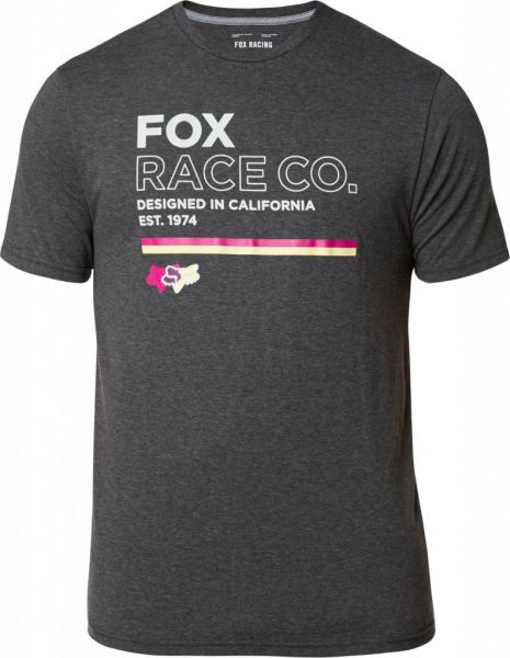 Fox Analog SS Tech Tee – Chili, Kurzärmlig, Trocknet Schnell & Reduziert Gerüche
