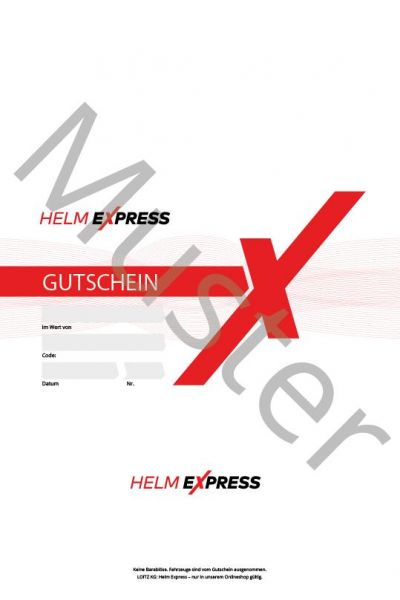 HELMEXPRESS.COM GUTSCHEIN 10 EURO