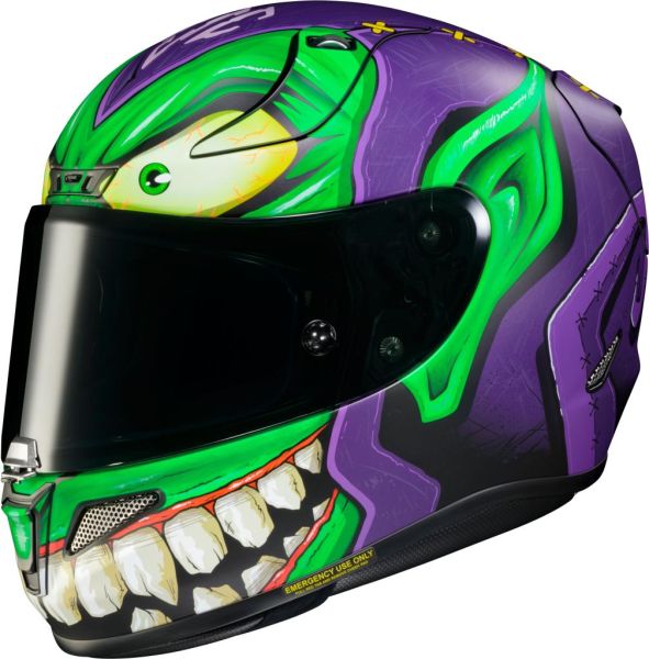 HJC RPHA11 GREEN GOBLIN MARVEL MC48SF Full Face Helmet