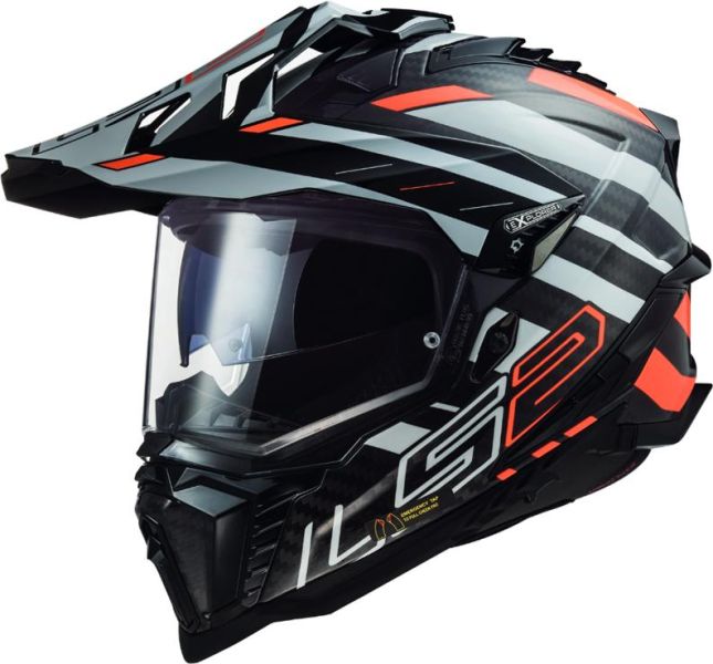 LS2 MX701 EXPLORER CARBON EDGE full face helmet