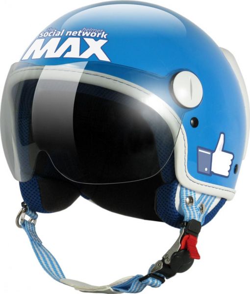 Otevřená helma MAX FACEBOOK