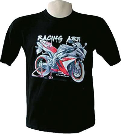 Camiseta MM RACING ART R1 negra XXL