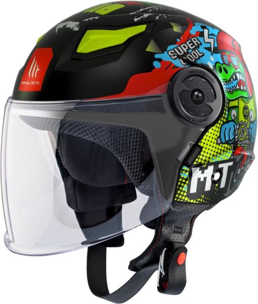 MT LITE DINO children's jet helmet