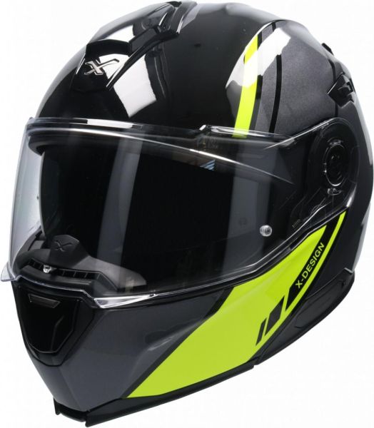NEXX X.VILITUR HI-VIZ flip-up helmet