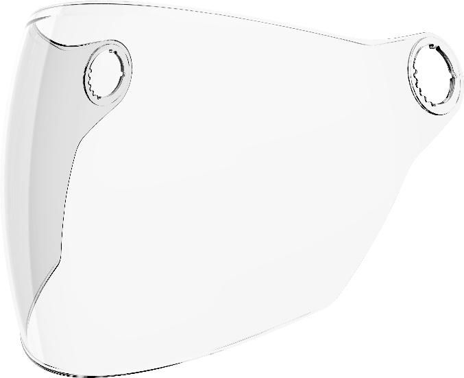 NEXX Y.10 visor long clear-scratch resistant