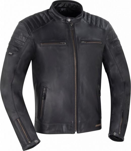 SEGURA STRIPE BLACK EDITION leather jacket