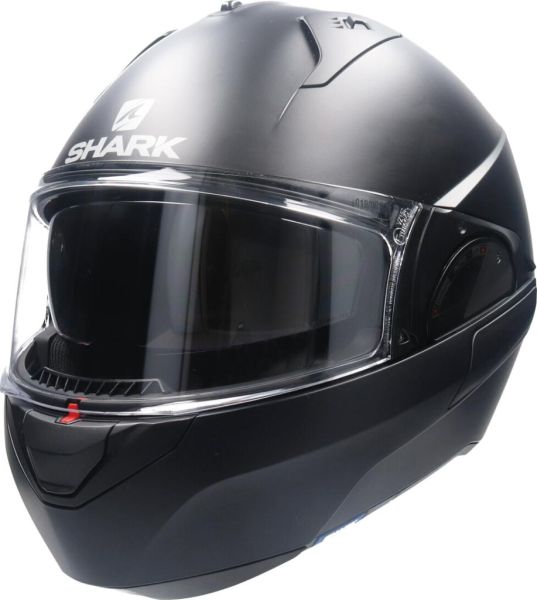 SHARK EVO-ES BLANK MATT flip-up helmet