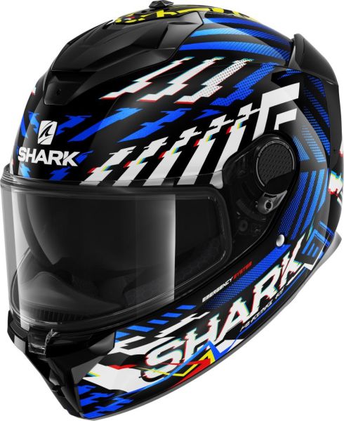 SHARK SPARTAN GT E-BRAKE Micr. Full face helmet