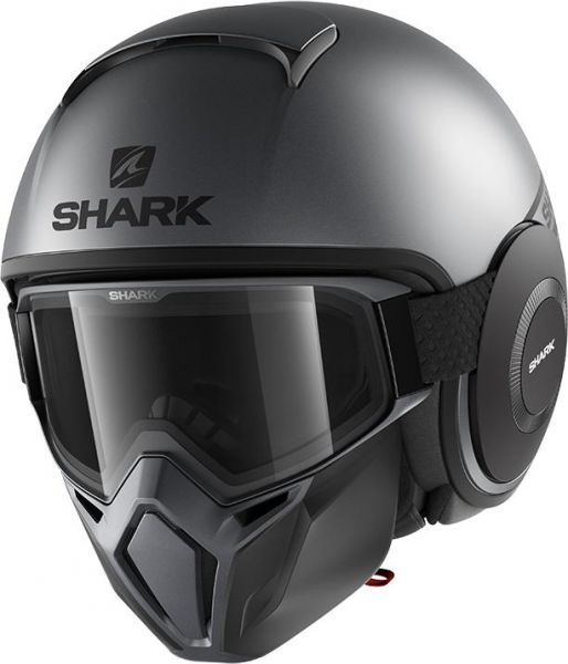 SHARK STREET-DRAK STREET NEON MATT open face helmet