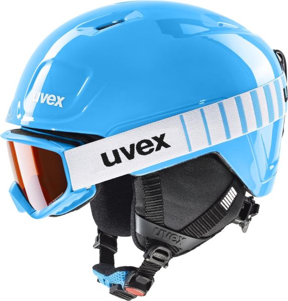 Dětská lyžařská helma UVEX HEYYA SET