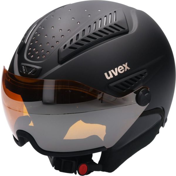 UVEX HLMT 600 VISOR WE GLAMOR women's ski helmet