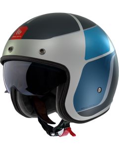 MT LEMANS 2 SV S LUTHER open face helmet