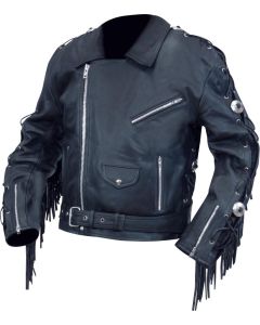 SPIDER RODEO LEATHER JACKET