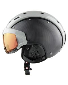 CASCO SP-6 Struktur Visier Skihelm grau-schwarz M