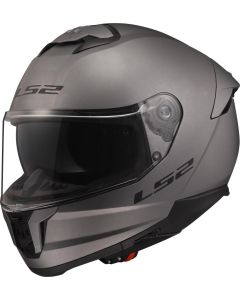 LS2 FF808 STREAM II SOLID Integralhelm nardo grau XXS