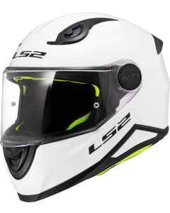 LS2 FF812 KID SOLID Kinderhelm weiss M