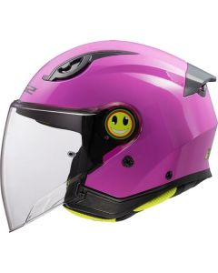 LS2 OF622 FUNNY II SOLID Kinder Jethelm pink L