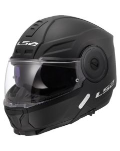 LS2 FF902 SCOPE II SOLID Klapphelm matt schwarz L