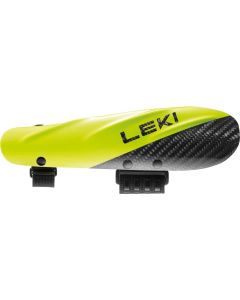 LEKI Protektor Carbon 2.0 protège-avant-bras structure en carbone jaune fluo Small