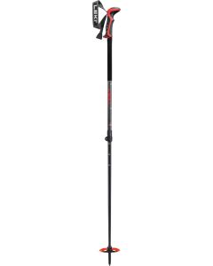 LEKI Haute Route 2 bastones de esquí antracita-rojo 110-150cm