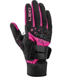 LEKI HRC Race Shark Handschuh schwarz-pink 6.5