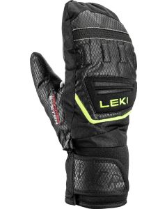 LEKI WCR Team 3D Junior Mitt Mitten noir-ice jaune citron 4
