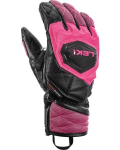 LEKI WCR VENOM 3D JUNIOR Handschuh schwarz-pink 4