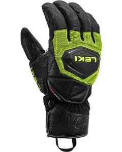 LEKI WCR Coach 3D Handschuh schwarz-ice lemon gelb 7.5