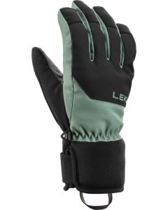 LEKI BIRD JUNIOR Handschuh schwarz-dusty grün 6
