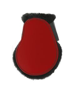 NORTON Fleece Fetlock Boty Red Warmblood