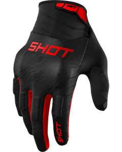 SHOT DRIFT ONYX Handschuh rot 08