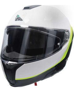 AGV SPORTMODULAR RAY vyklápěcí helma karbon-bílá-fluo žlutá XXL