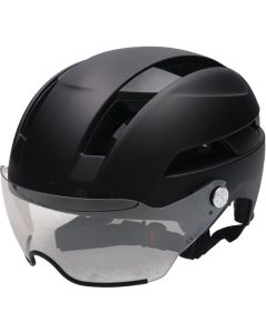 Městská helma ALPINA SOHO VISOR matná černá 51-56cm