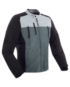 Textilní bunda BERING CROSSER šedočerná XL