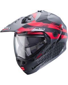 CABERG TOURMAX X SARABE matná pistole kov-černo-červená XL