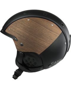 CASCO SP-3 SPLIT FUMED Skihelm matt schwarz-holz M