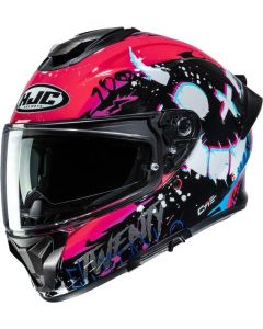 HJC C71 FQ20 Integralhelm schwarz-pink MC8 S