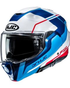 HJC F100 ASTRA Klapphelm blau-rot MC21 XXL